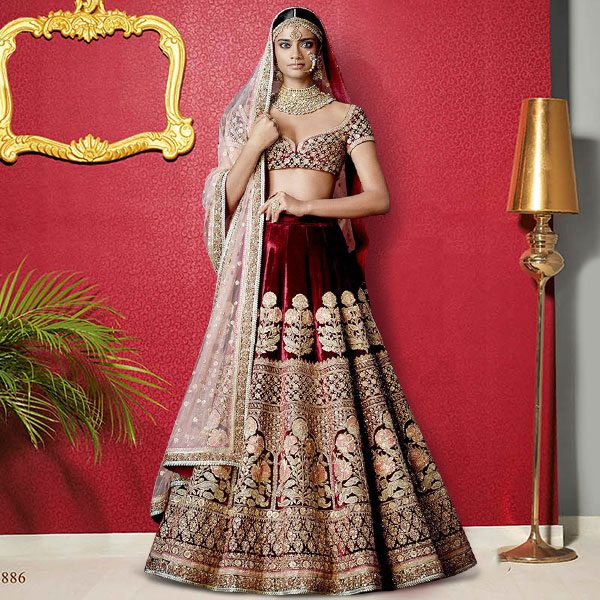 indian bridal dresses for fat ladies