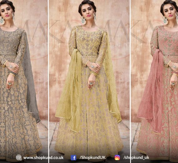 Wedding Wear Anarkali Suits for the Winter