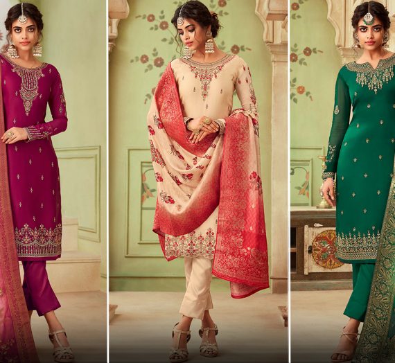 Different Types of Embroidery Pakistani Suits